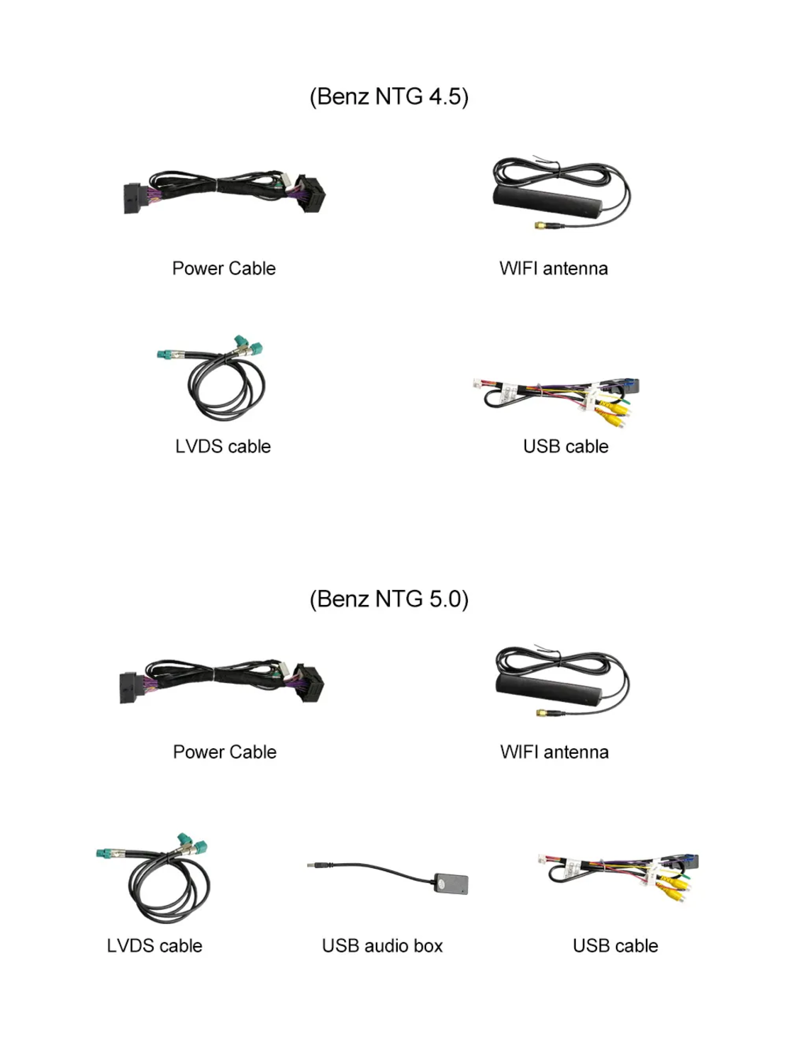 MERCEDES BENZ NTG 4.5/5.0 Безжичен Apple Carplay Android Auto MMI BOX
