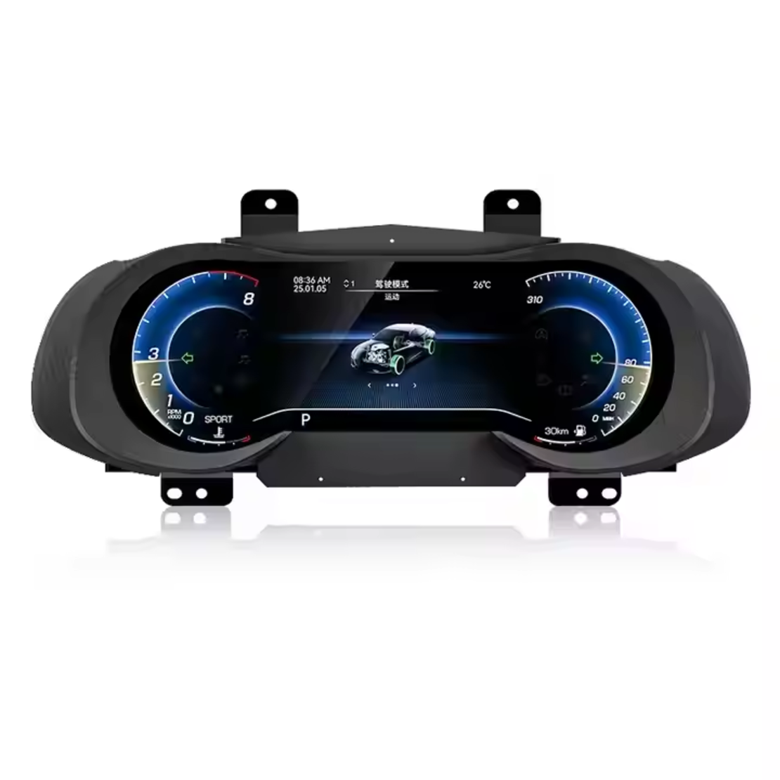 Дигитален километраж LCD 12.3