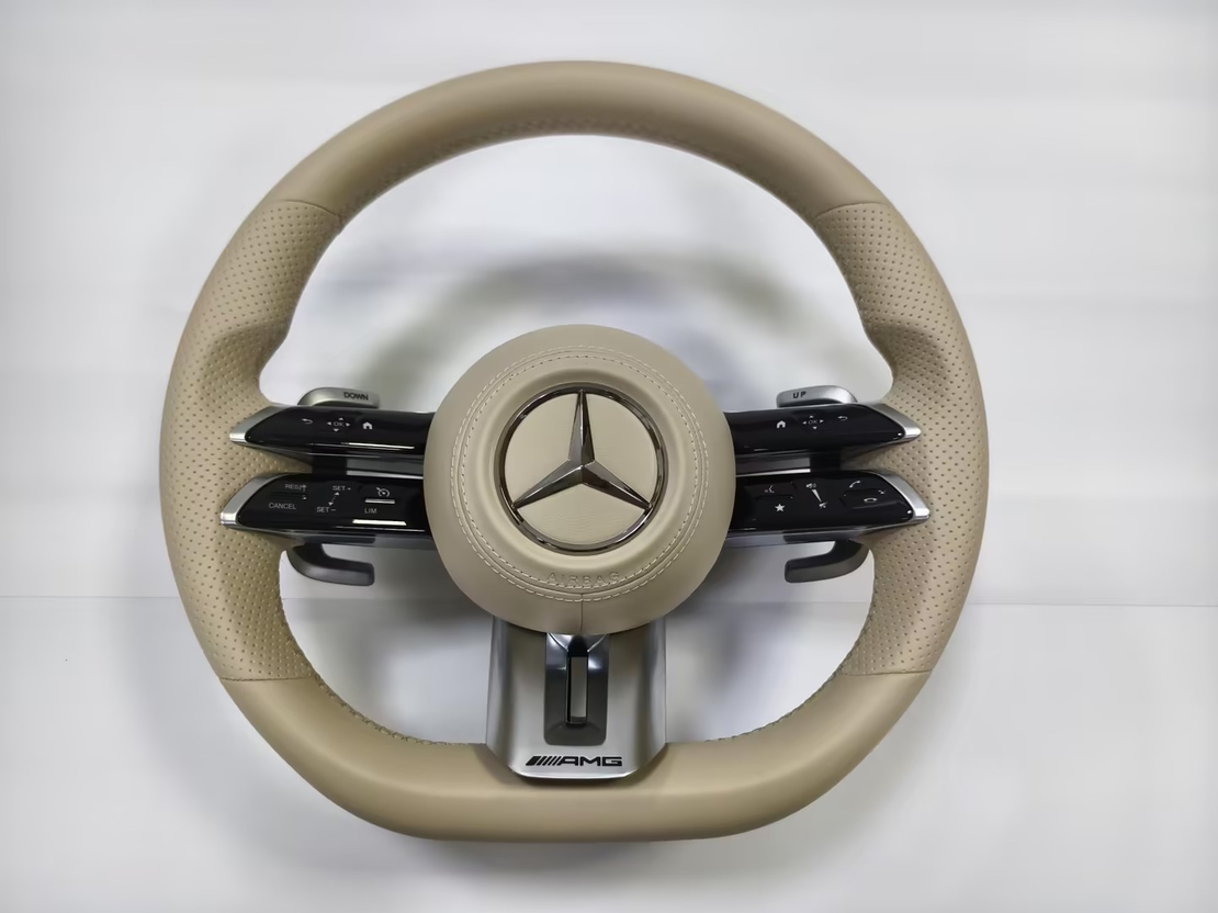 Спортен Кожен/Карбонов Волан AMG Mercedes A/B/C/CLA/CLS/E/G/GLC/GLS