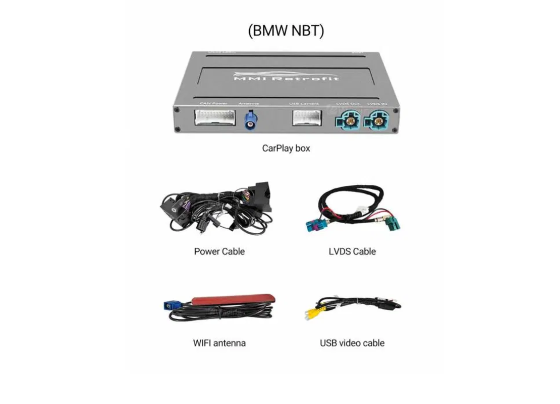 BMW 2013-2016 I3/I01/I8, 2013-2016 NBT SYSTEM Безжичен Carplay MMI BOX
