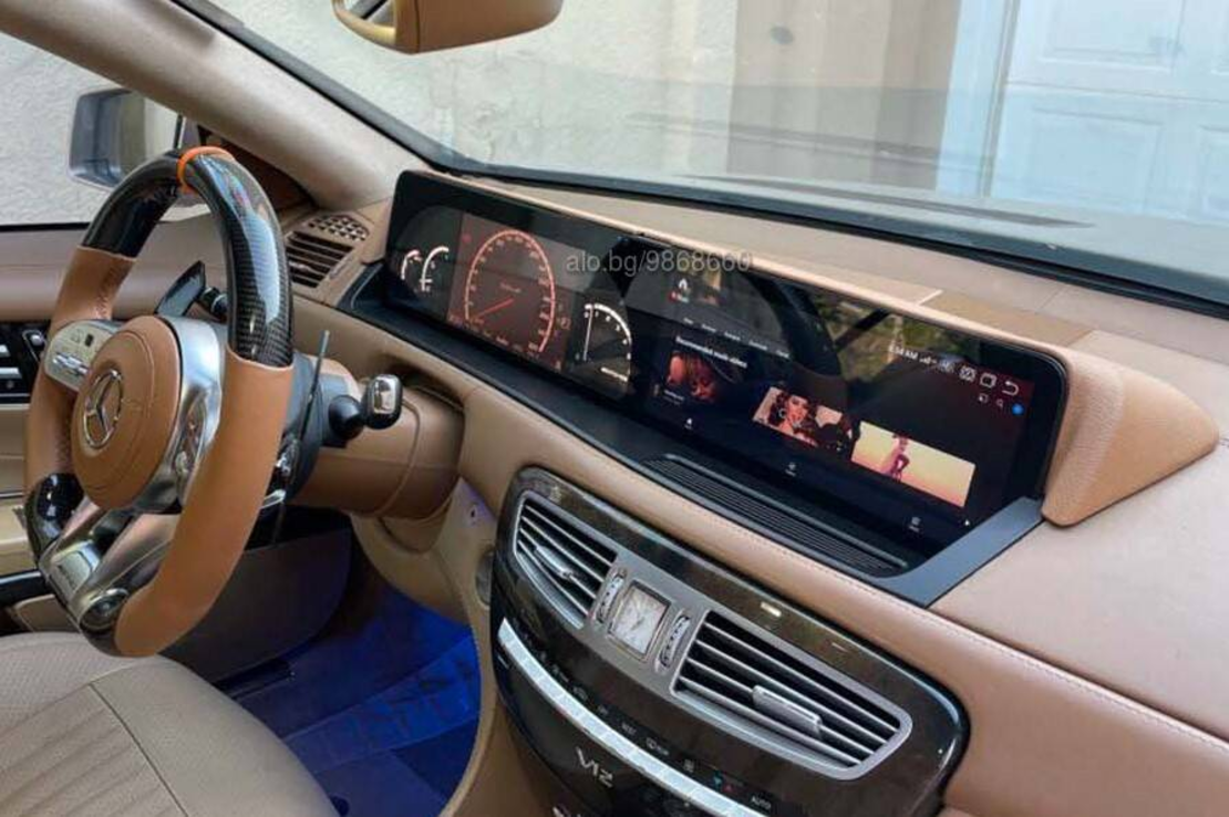 MERCEDES BENZ S-CLASS W221/CL-CLASS W216 Android Mултимедия/Навигация