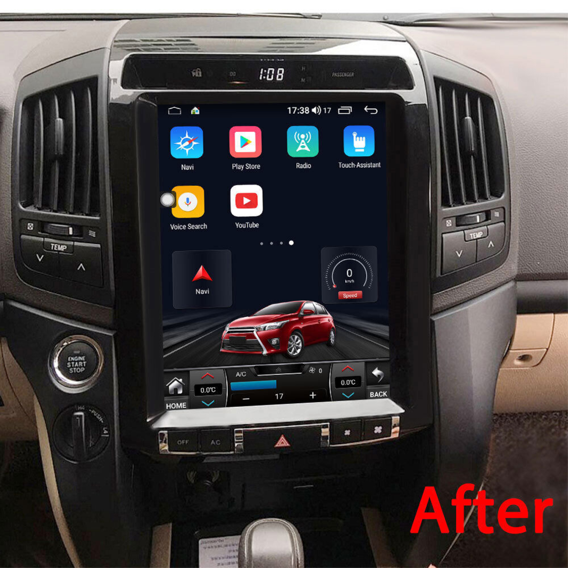 Toyota Land Cruiser 200, 2017-2019 Tesla Навигация