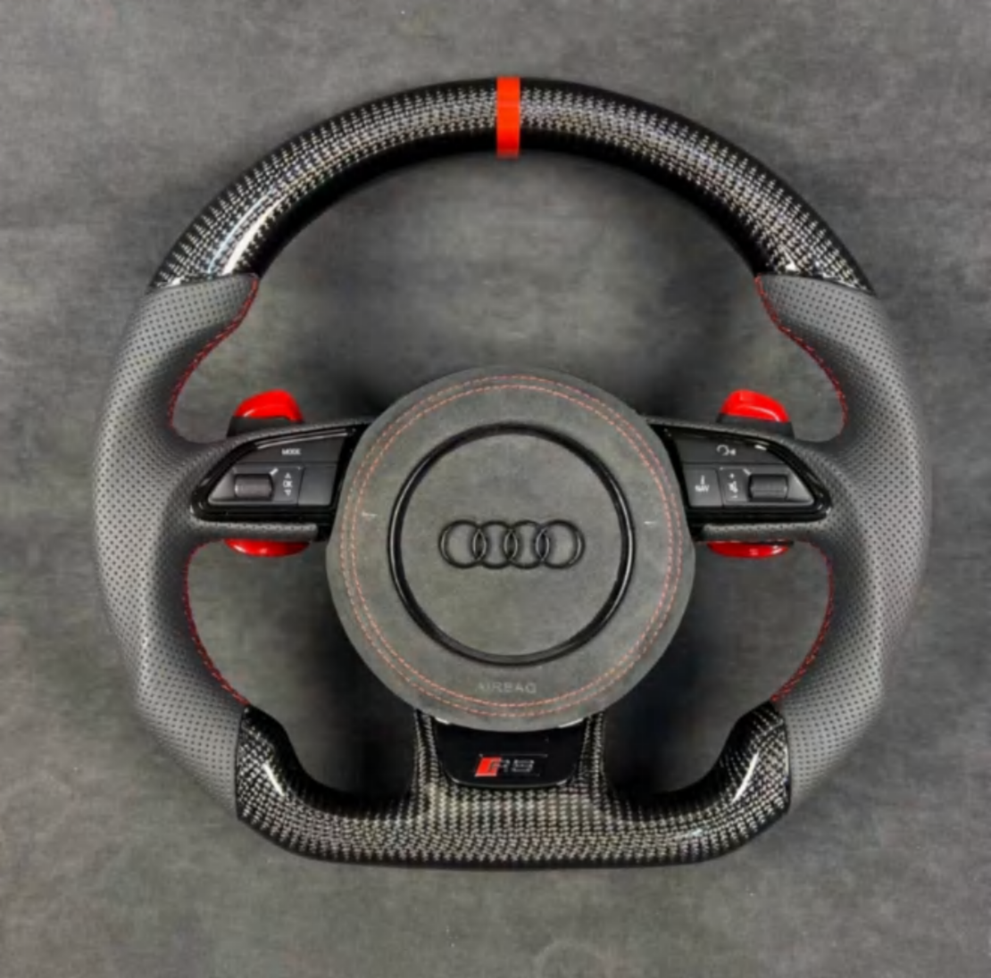 Audi RS Line спортен волан – A3, A4, A5, Q5, Q7 (2016–2020)