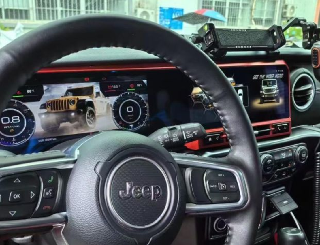 Мултимедия с дигитален километраж за Jeep Wrangler 2018 - 2023