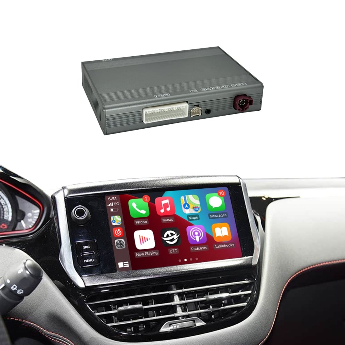 CarPlay / Android Auto модул за Peugeot 2012–2016