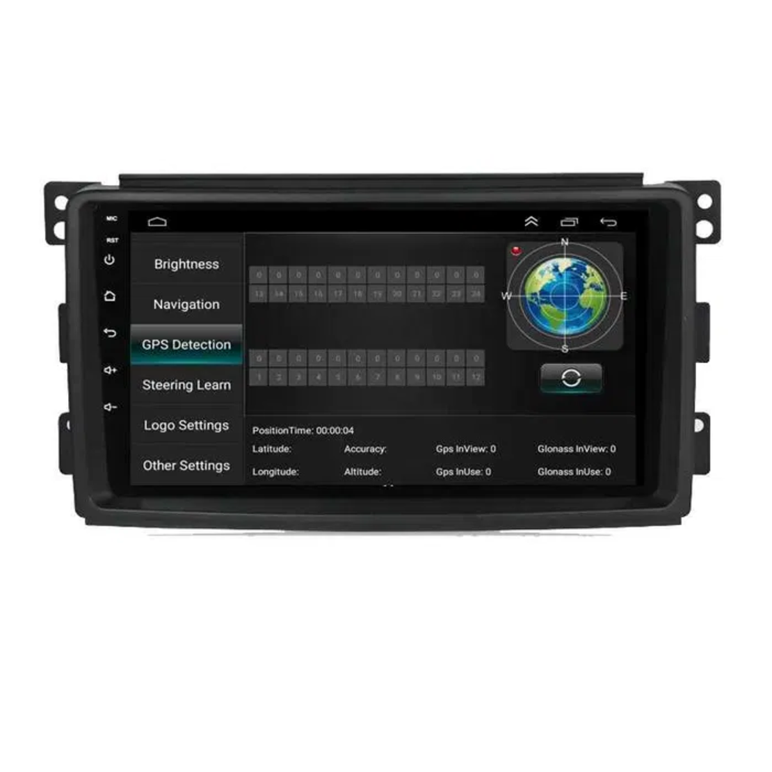 Smart Fortwo 2006-2010 Android Multimedia/Navigation