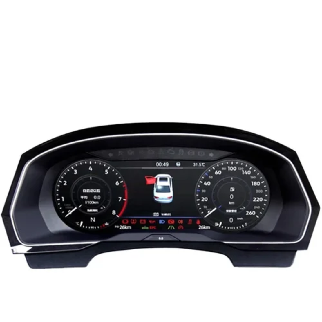 Дигитален километраж VW Passat B8, 2015-2021 LINUX SYSTEM