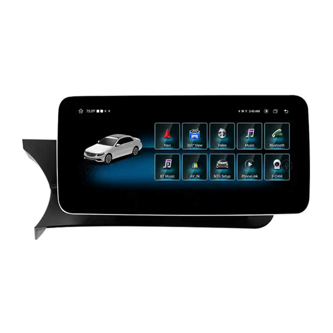 MERCEDES-BENZ C-CLASS W204 2007-2010 Android 13 Multimedia