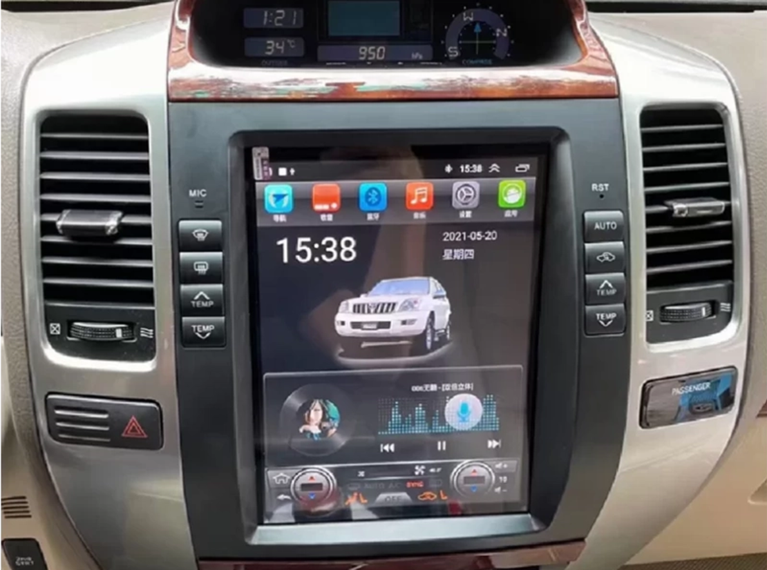 TOYOTA PRADO LAND CRUISER J120 2004 - 2009 Tesla Мултимедия/Навигация