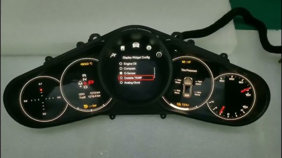 Дигитален километраж LCD 12.3