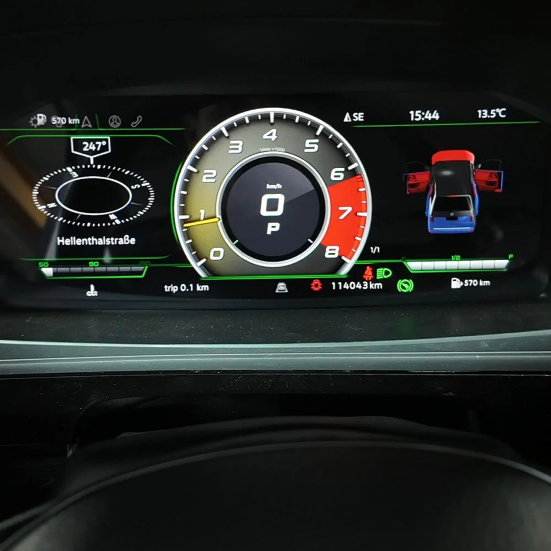 Дигитален километраж за Seat Leon (2013–2018) | 12.3'' LCD Табло