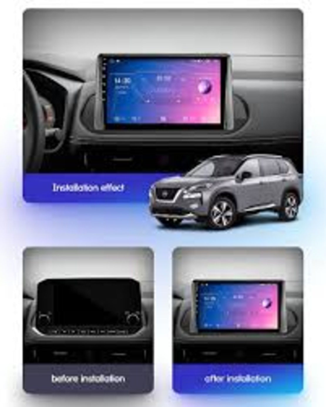 Nissan X-Trail 4 T33 / Rogue 3,2020-2024 Android Mултимедия/Навигация