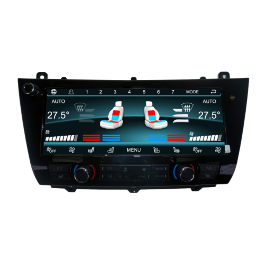 Климатичен дисплей за BMW X5 2014-2018 , X1 2016-2022 , 5 SERIES 2011-2017