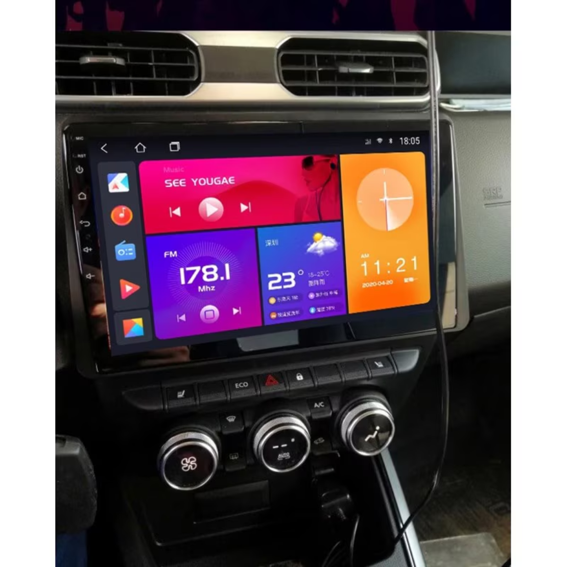Renault Express 2021-2024 Android Mултимедия/Навигация