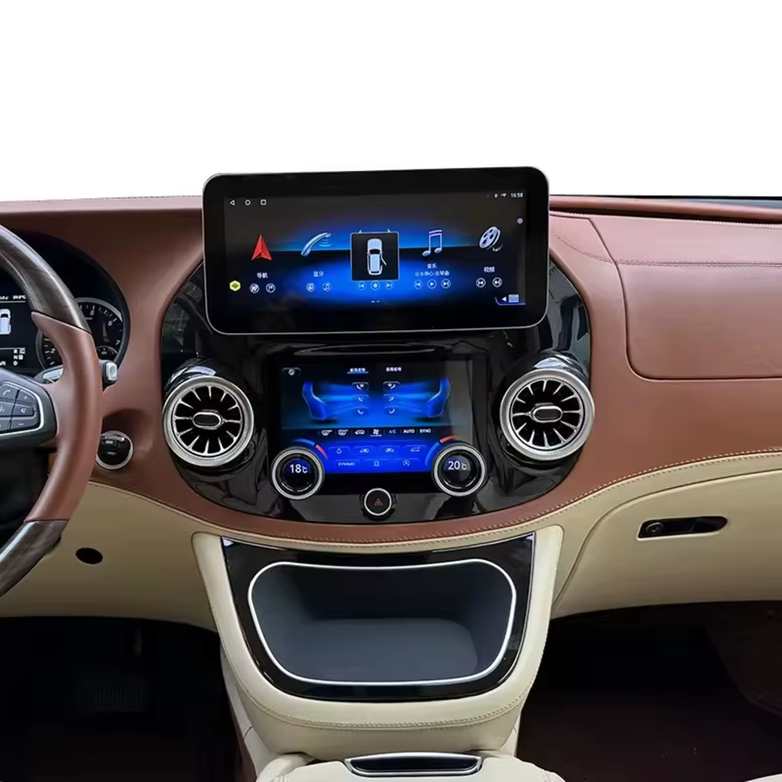 Mercedes Benz Vito Viano W447 2016 -2024 Android Мултимедия/Навигация
