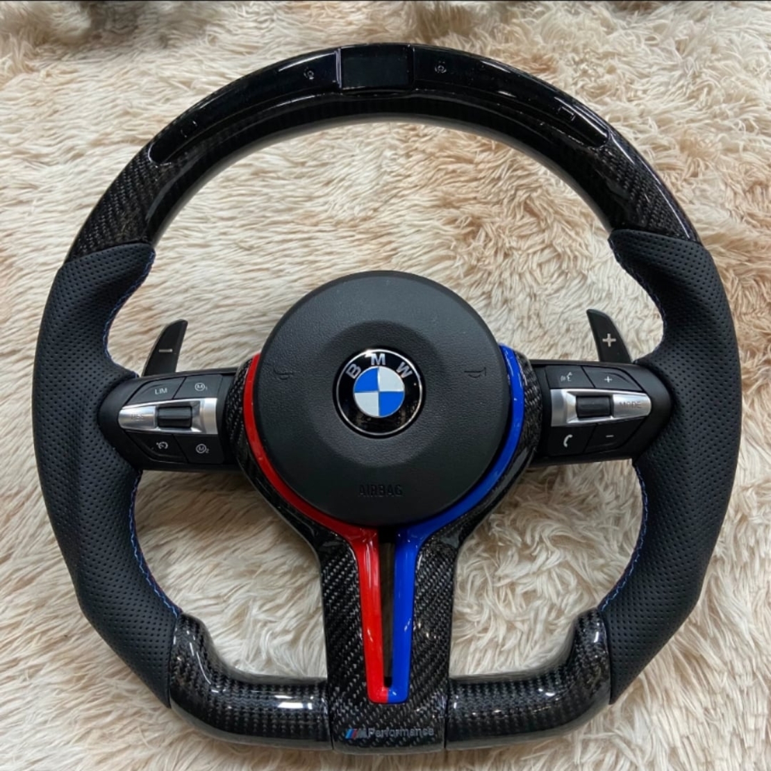 BMW M Performance волан – карбон с червено-сини акценти – F/G серия