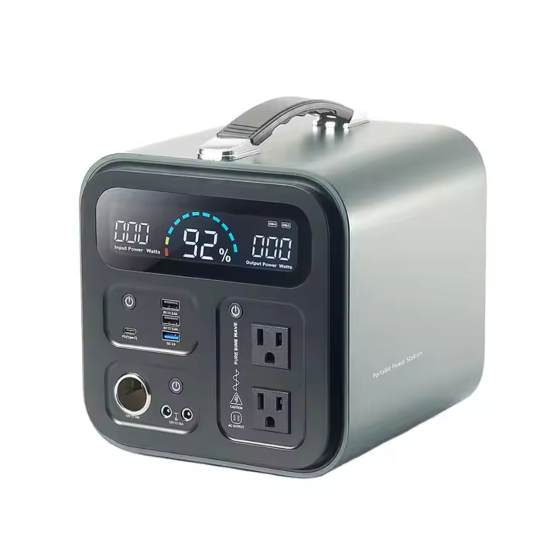 Преносим соларен генератор за ток Power Station G52 600W, 550Wh
