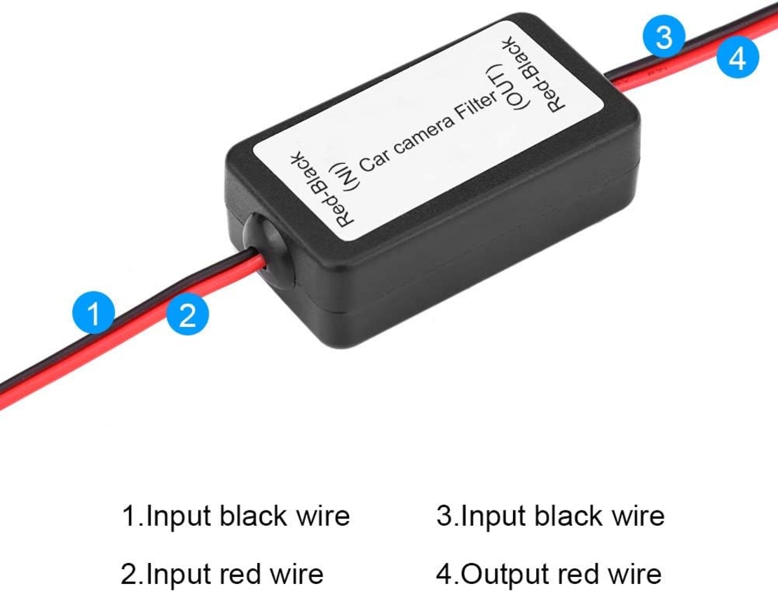 Reversing camera filter, anti-interference, 6002
