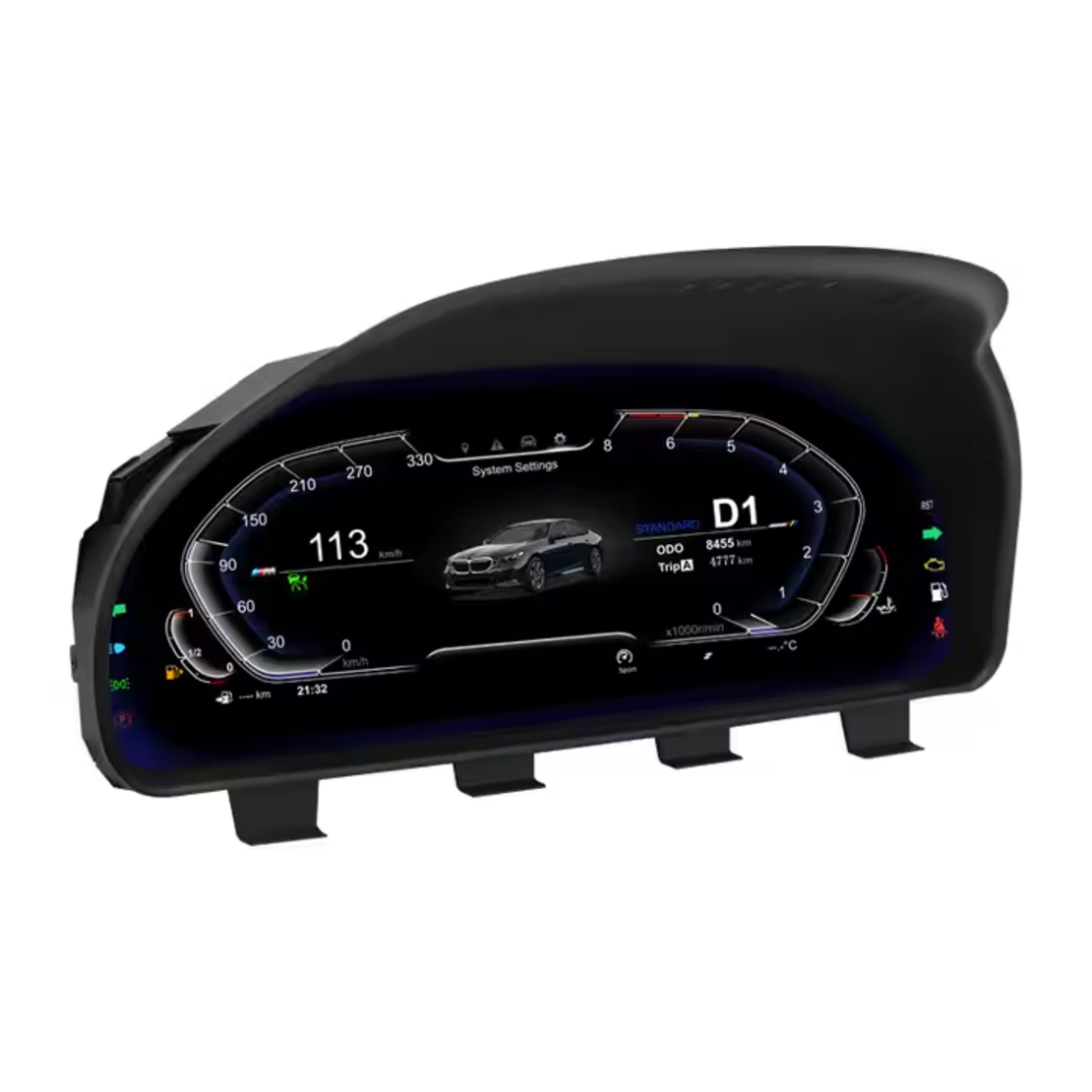 Дигитално табло километраж BMW F series 12.3
