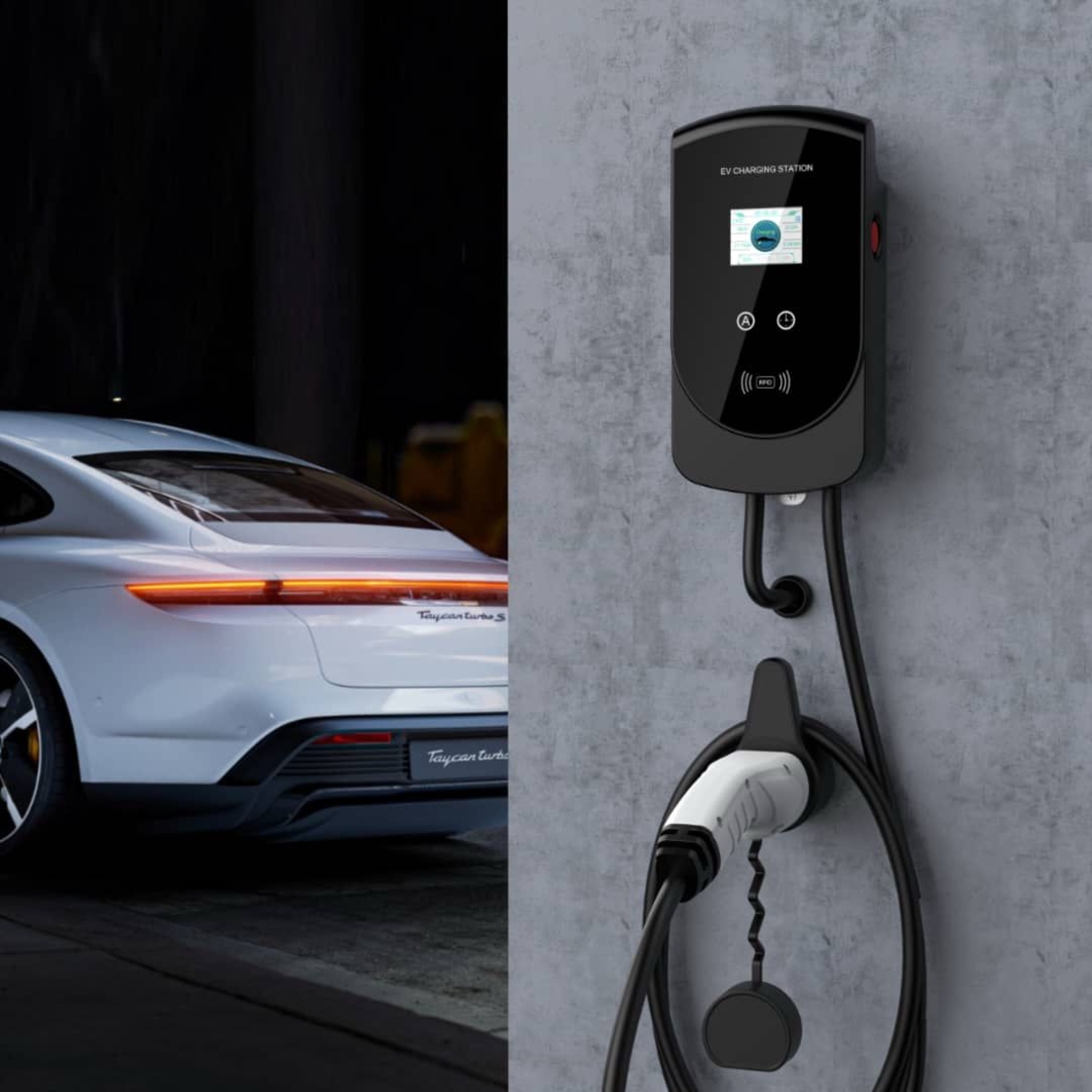 22kW Wallbox зарядна станция Бързо зареждане