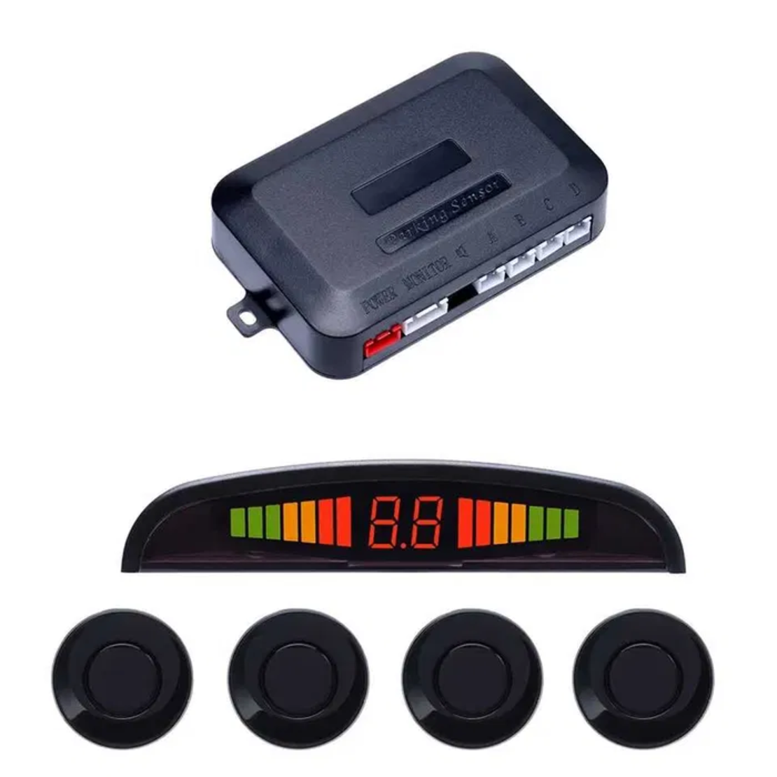 Parktronic with color display and 4 sensors
