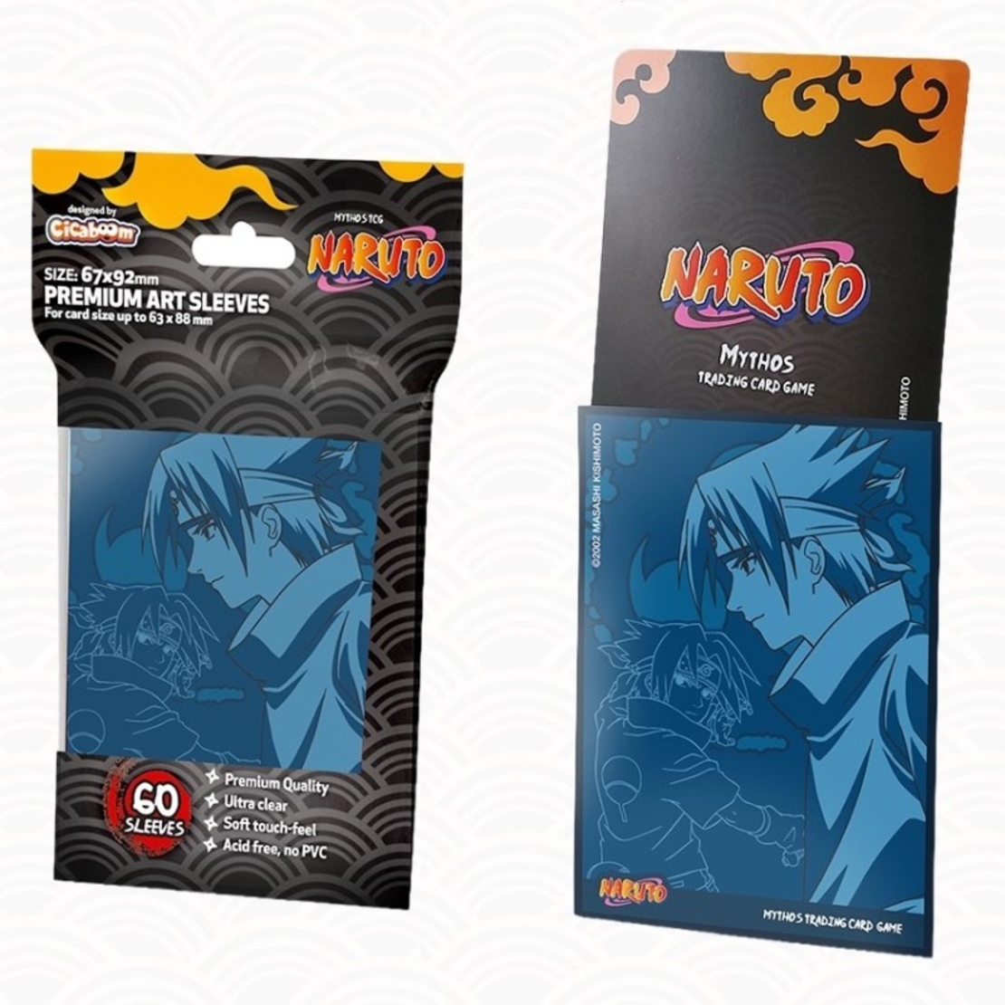Naruto Mythos TCG - Blue Sasuke (60 протектора)