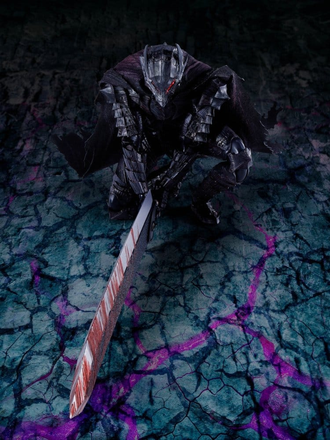 PRE-ORDER: Berserk S.H.Figuarts Екшън Фигурка Guts (Berserker Armor) - Heat of Passion- Battle Ver. 16 см.