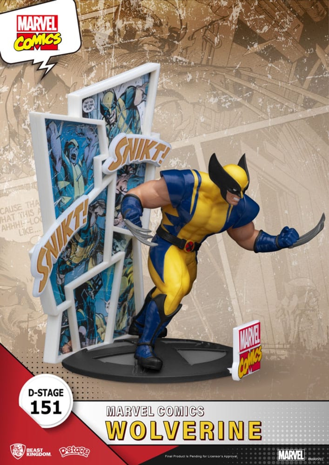 Marvel - Wolverine Diorama Stage