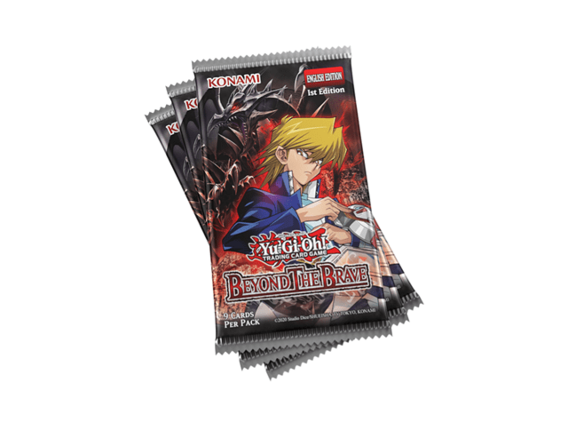 PRE-ORDER: Yu-Gi-Oh TCG - Beyond the Brave Tuckbox (3 бустера + 1 токен карта)