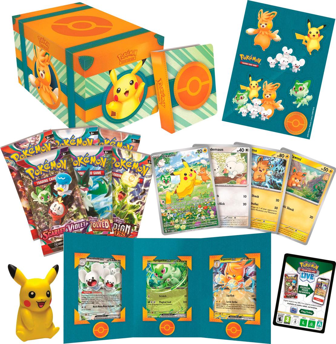 Pokemon TCG Paldea Adventure Chest