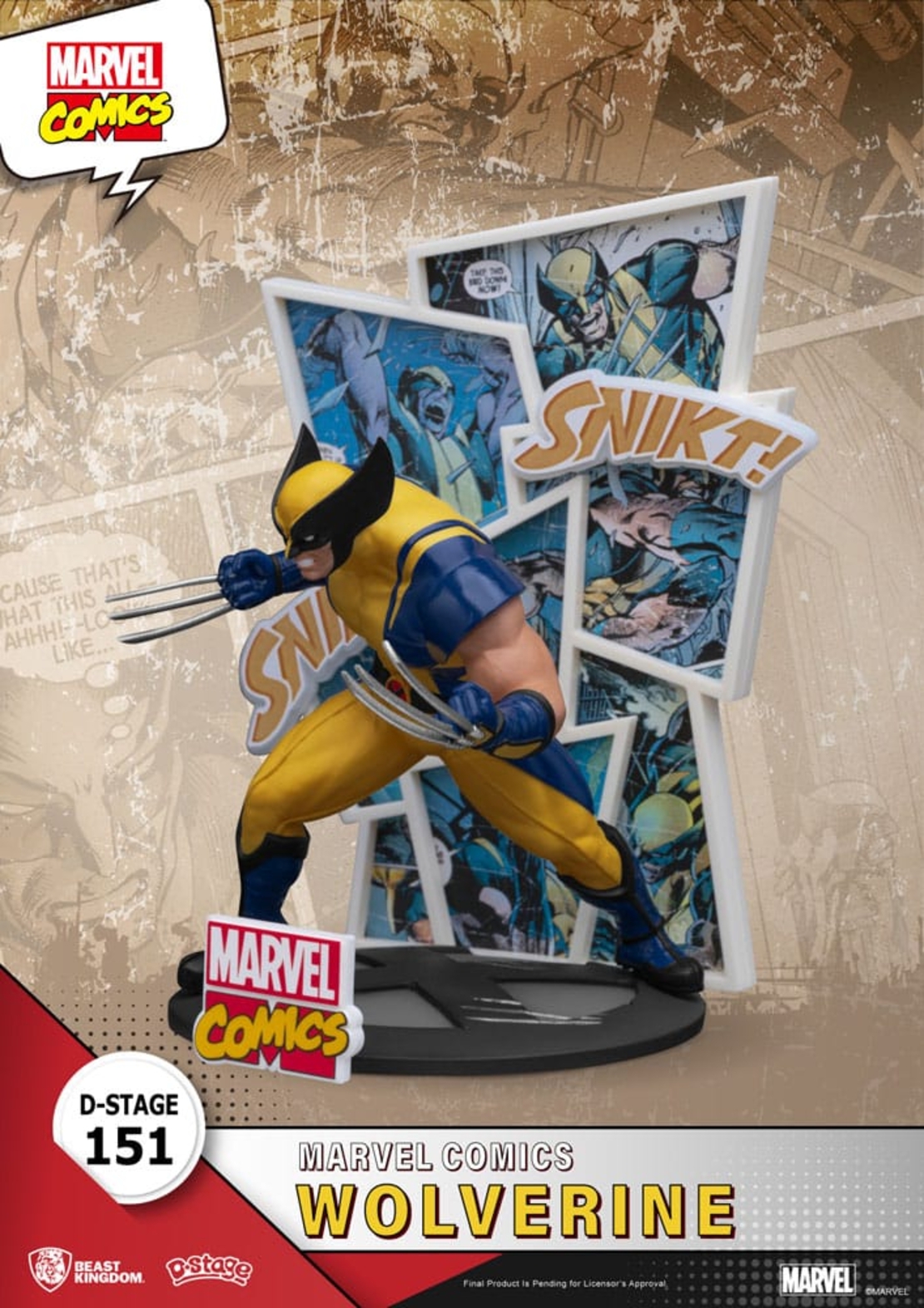 Marvel - Wolverine Diorama Stage