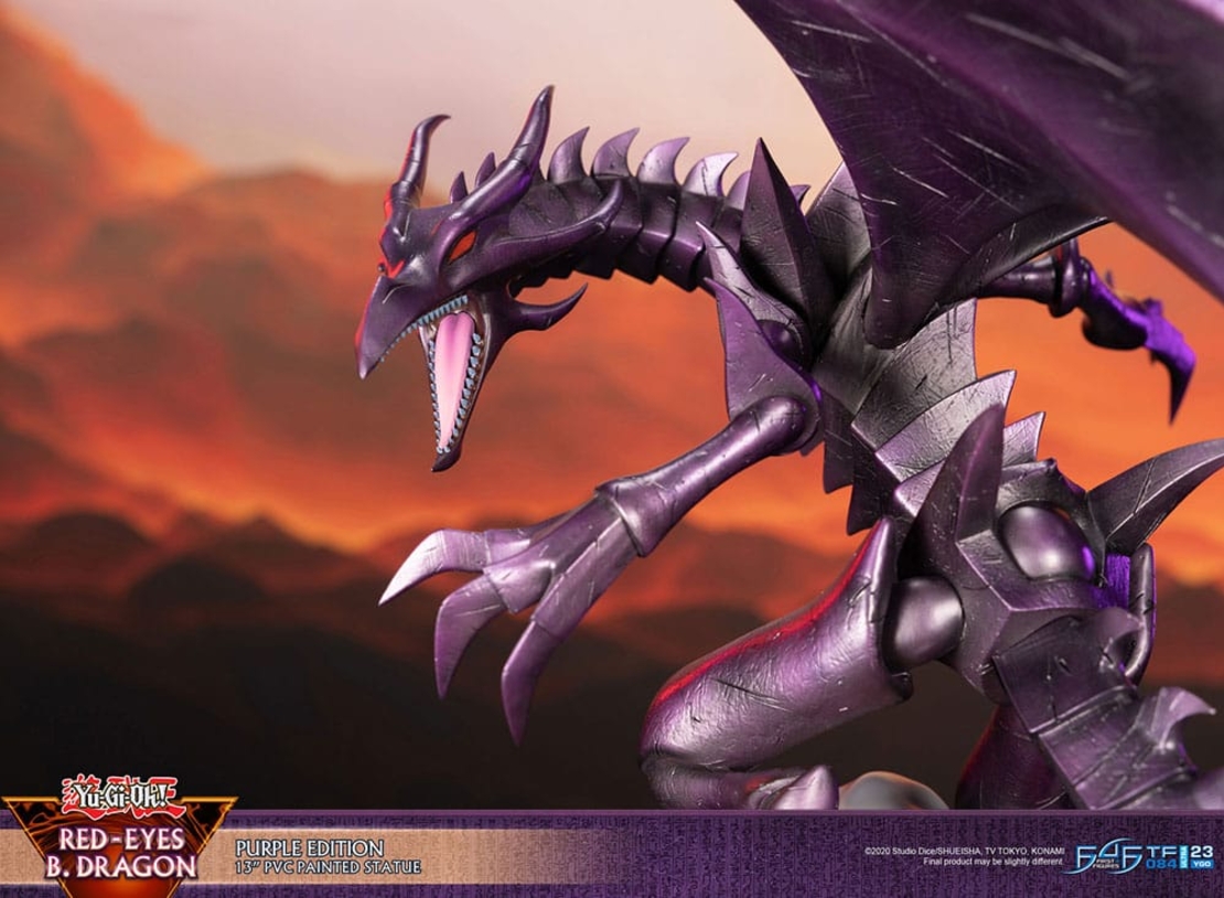 Yu-Gi-Oh - Red-Eyes Dragon (Purple Version) Колекционерска Фигурка