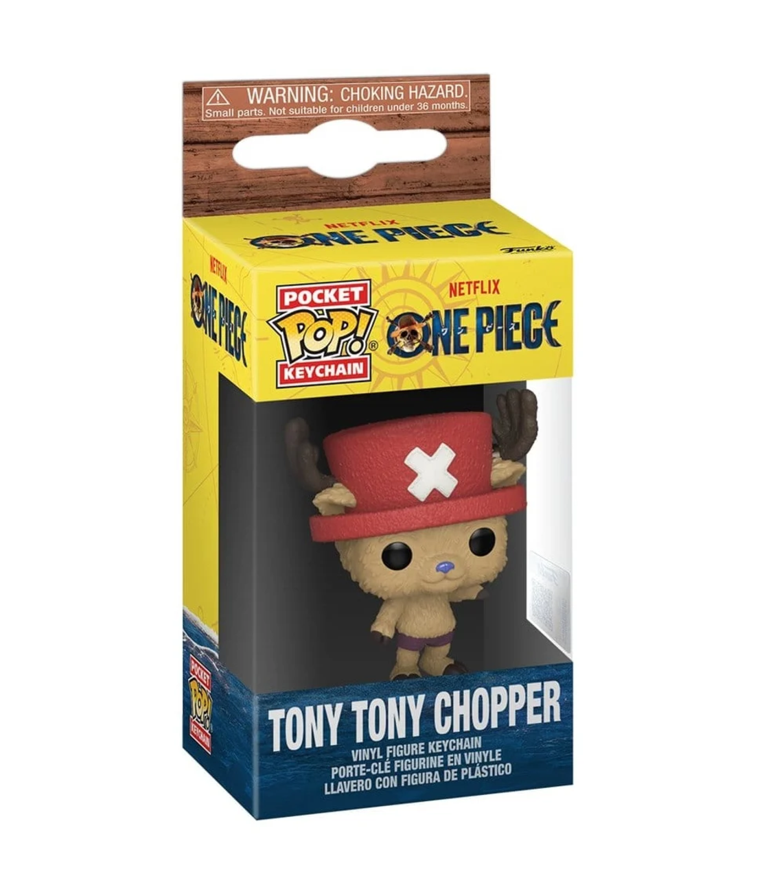 One Piece Netflix - Tony Chopper Pocket Pop Ключодържател
