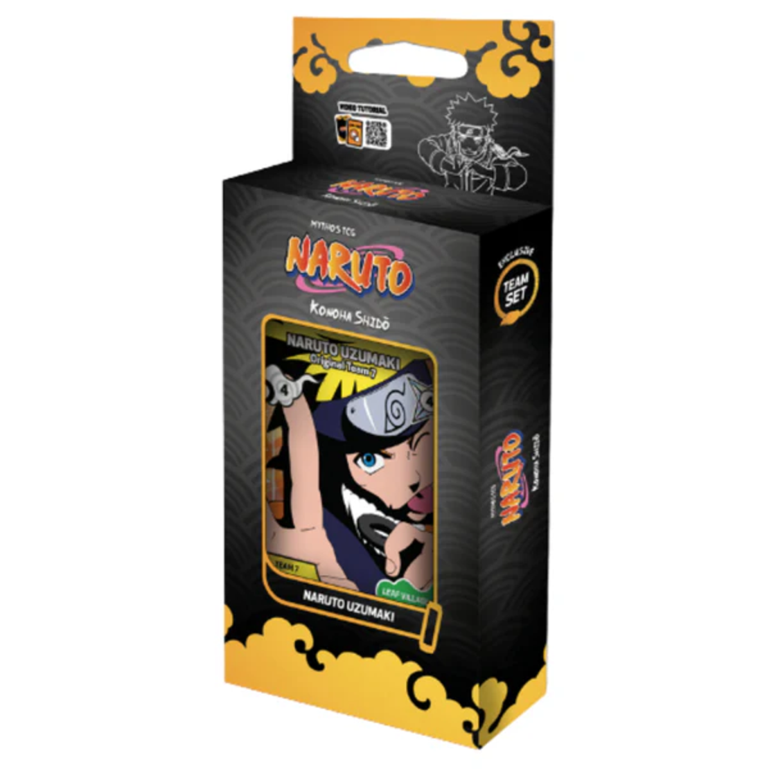 PRE-ORDER: Naruto Mythos TCG Konoha Shido: Стартово тесте за игра - Naruto 2nd Edition