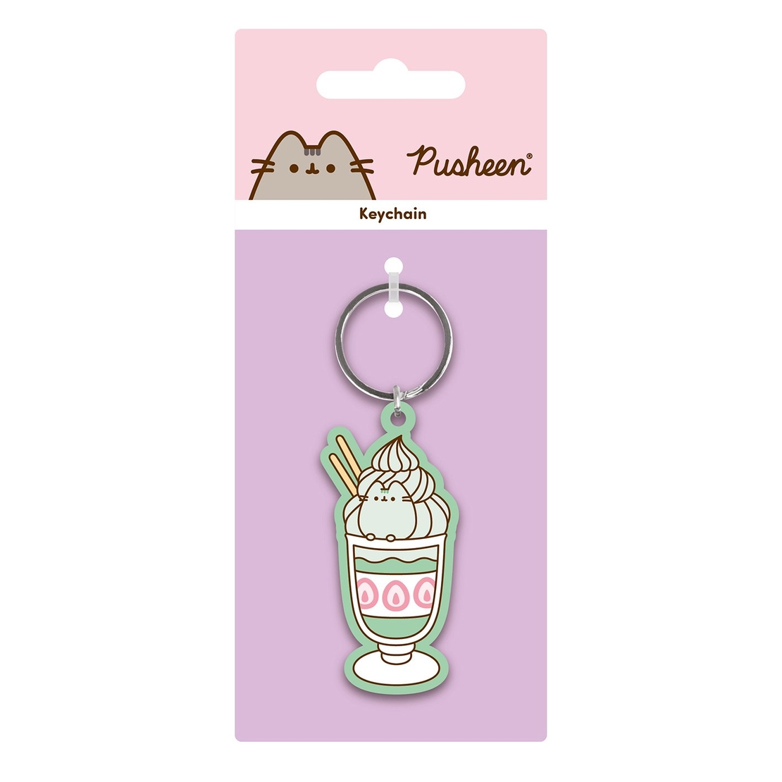 Pusheen - Ice Cream Ключодържател