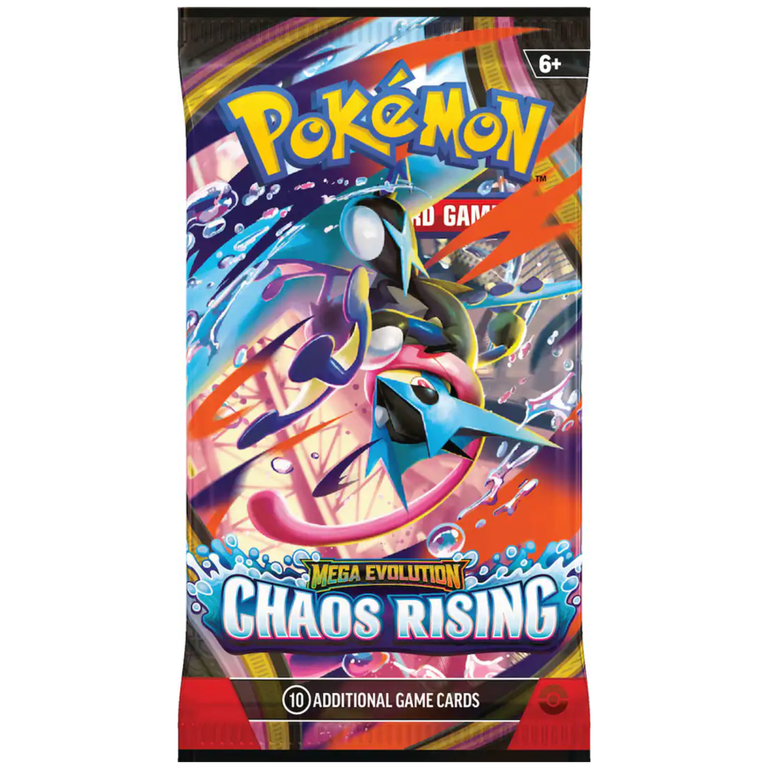 Pokemon TCG: Mega Evolution: Chaos Rising Бустер