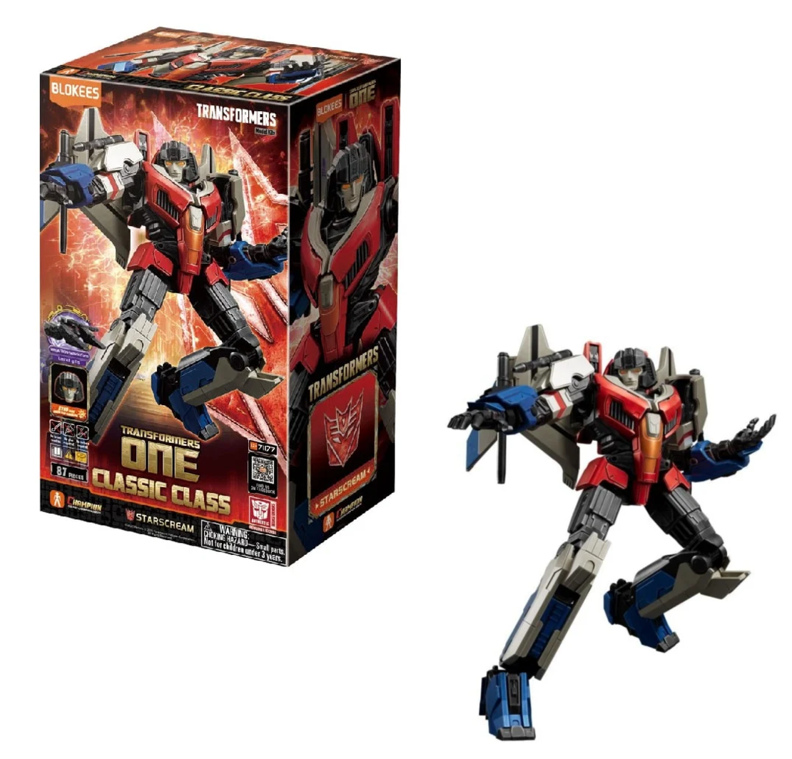 Transformers -  Starscream Model Kit Classic Class LED Фигурка