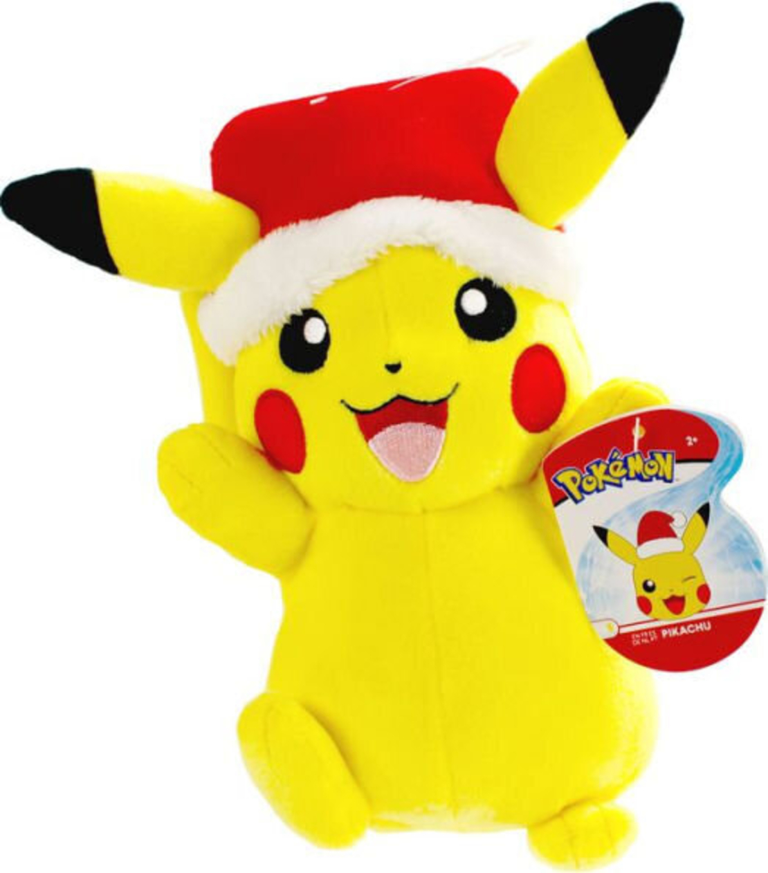 Pokemon Плюшена Играчка - Christmas Pikachu20 см.