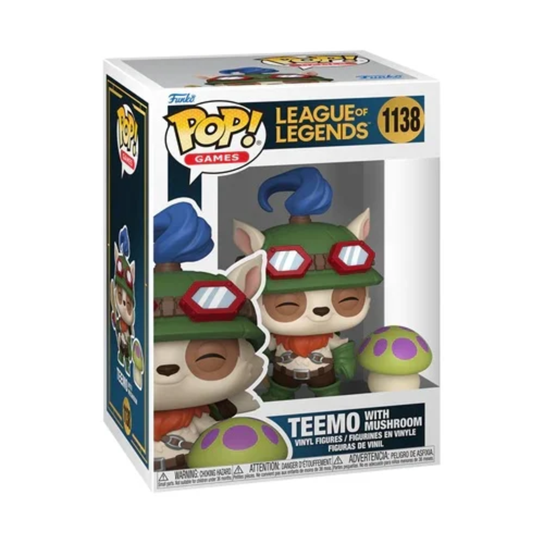 Funko POP League of Legends - Teemo with Mushroom Фигурка