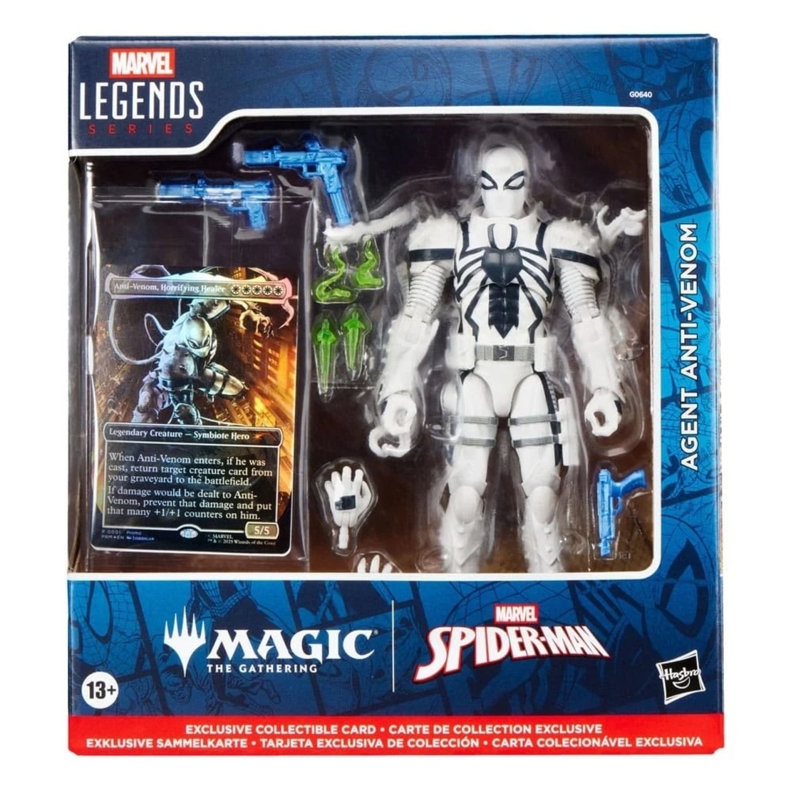 PRE-ORDER: Marvel Legends Magic: The Gathering - Agent Anti-Venom Екшън Фигурка + фойл промо карта