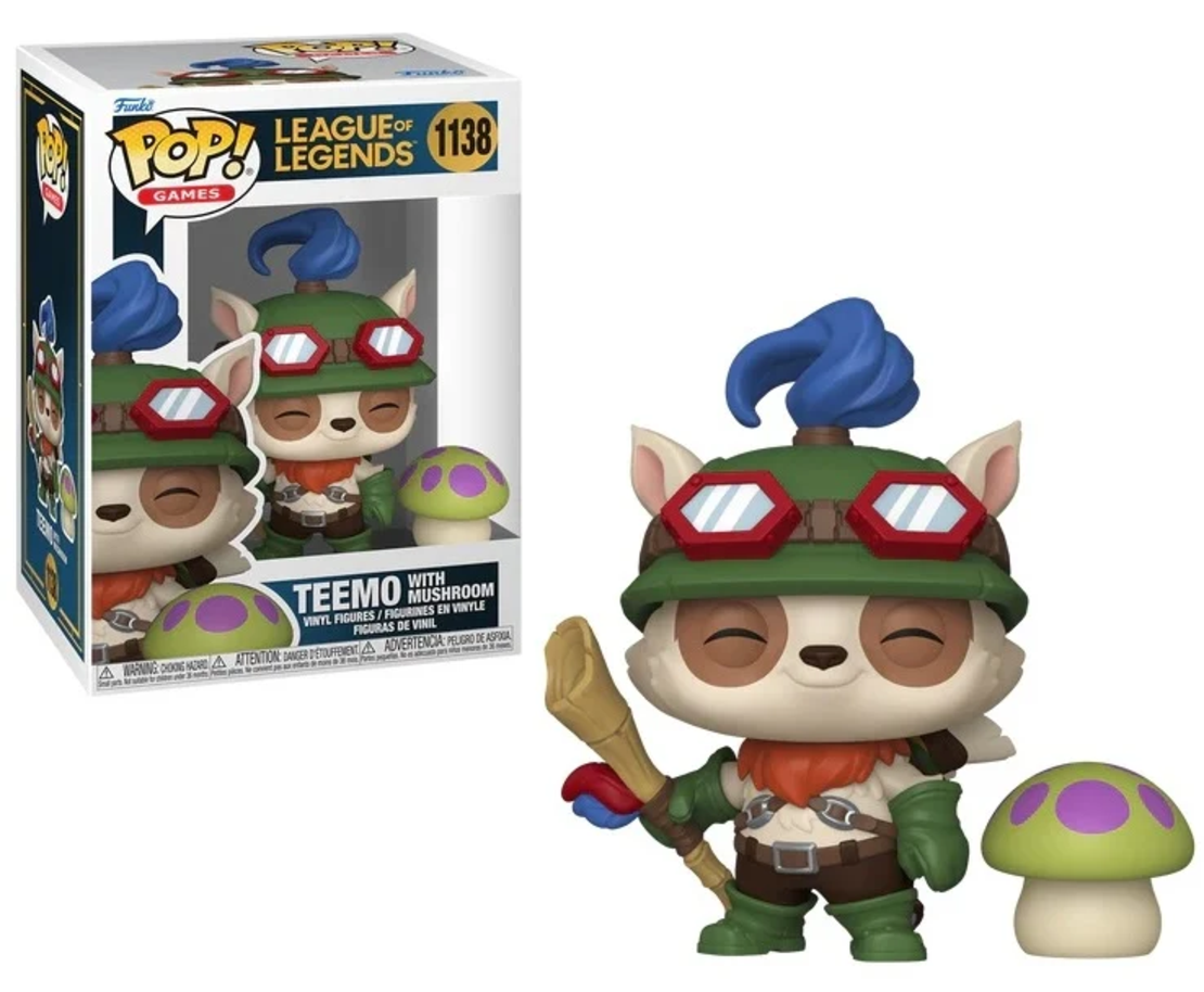 Funko POP League of Legends - Teemo with Mushroom Фигурка