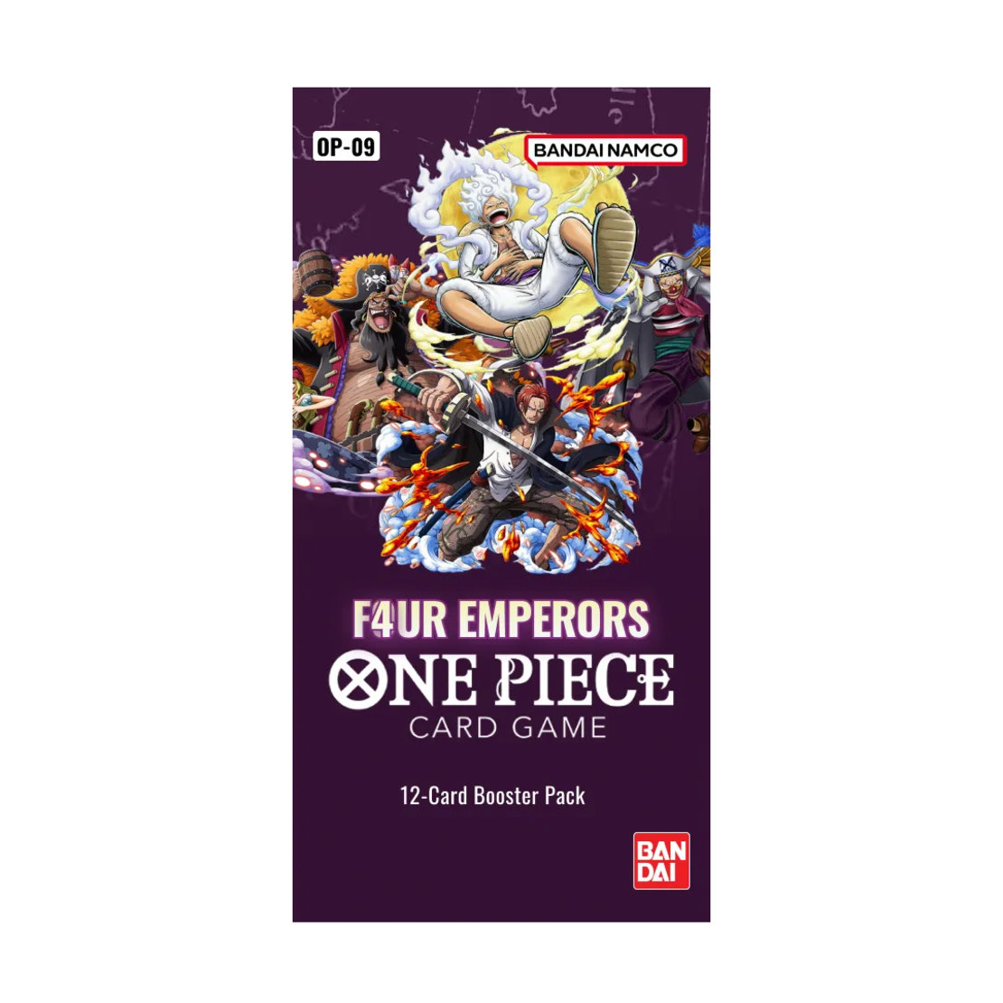 PRE-ORDER: One Piece Card Game The Four Emperors бустер кутия OP09 (24 бустера)