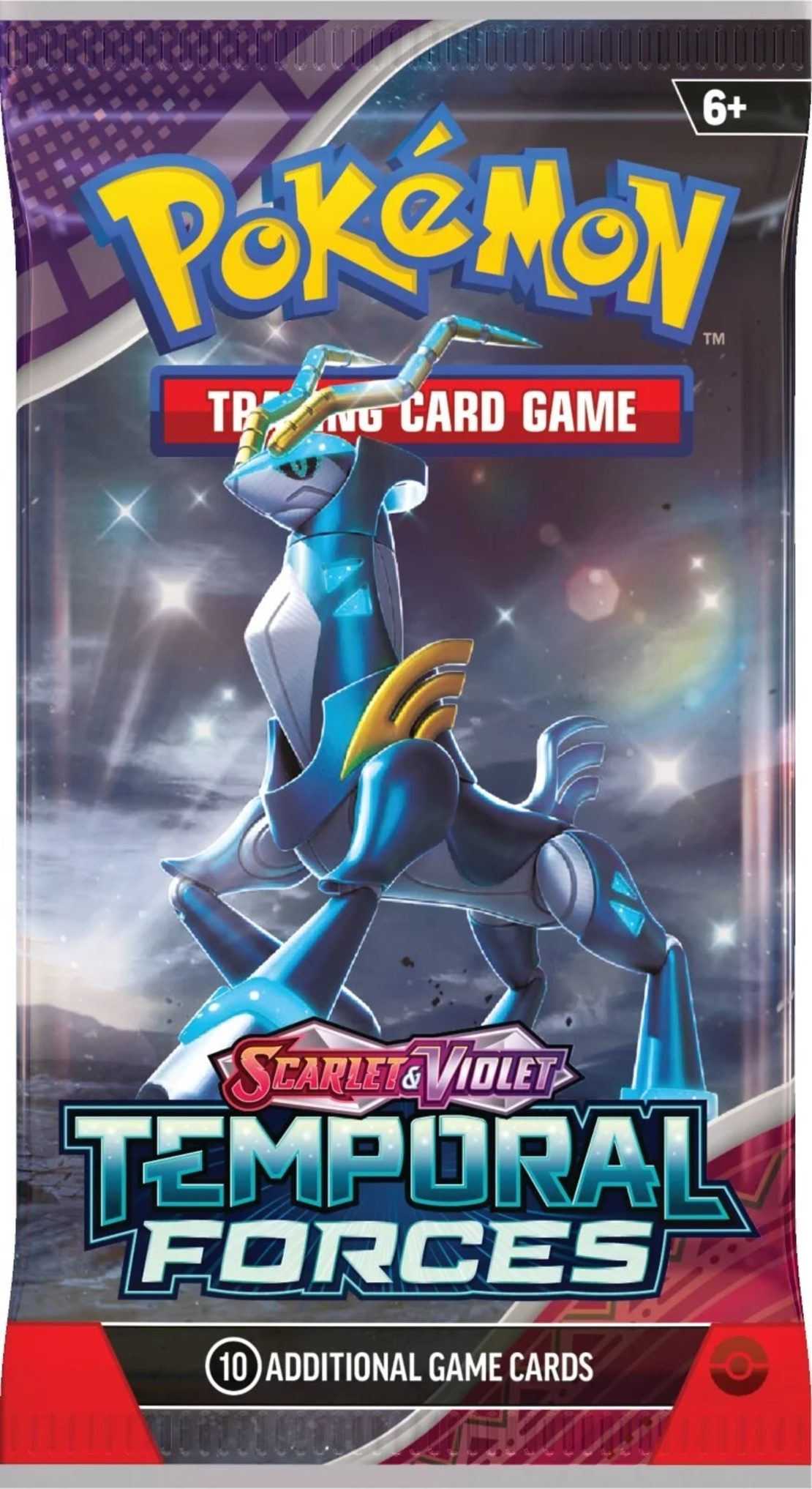 Pokemon TCG: Scarlet & Violet - Temporal Forces Бустер (10 карти)