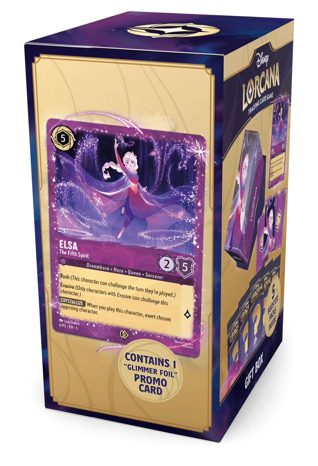 PRE-ORDER: Disney Lorcana TCG: Fabled - Elsa Gift Set