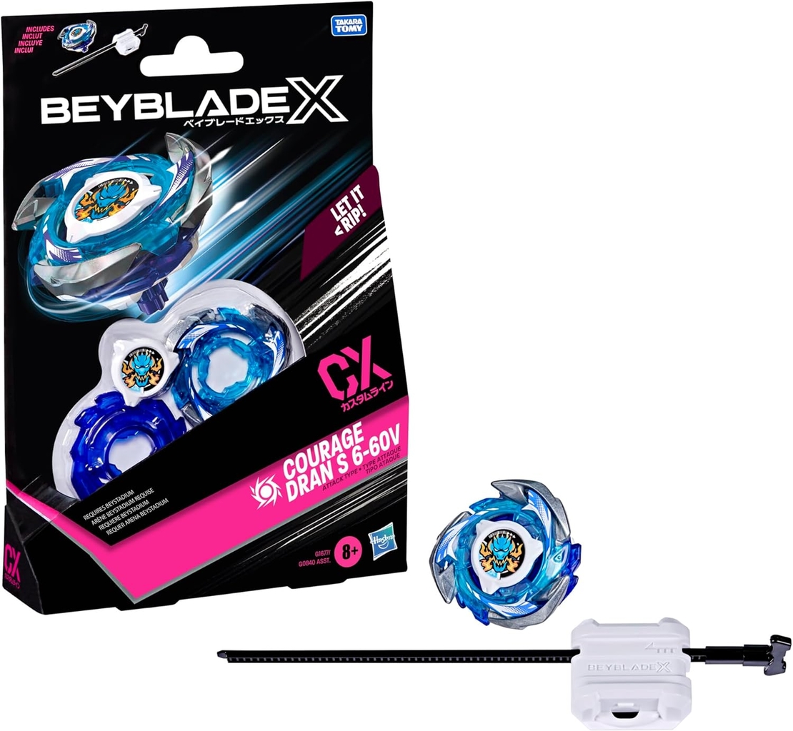 PRE-ORDER: Beyblade X - Courage Dran S 6-60V CX Стартов пакет