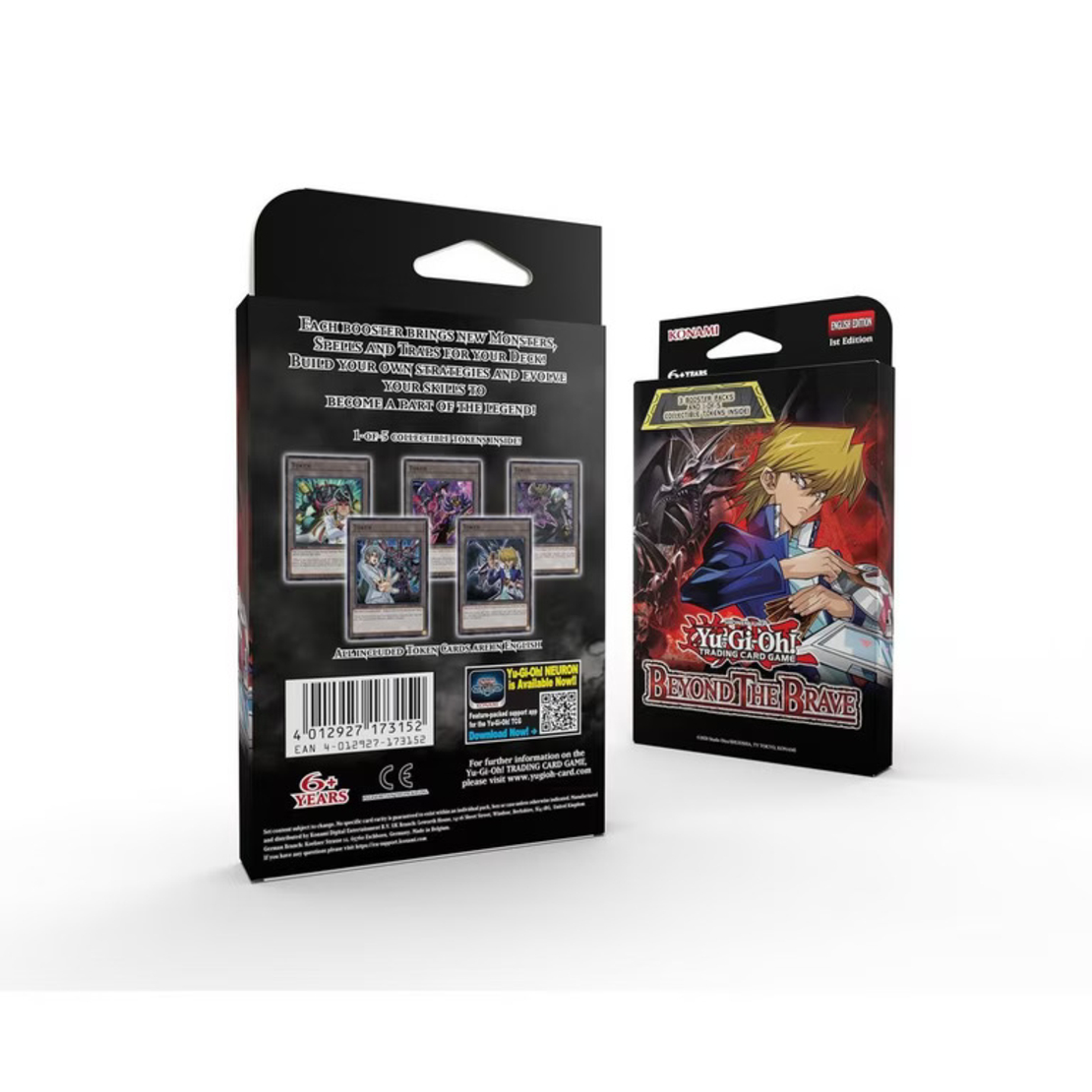 PRE-ORDER: Yu-Gi-Oh TCG - Beyond the Brave Tuckbox (3 бустера + 1 токен карта)
