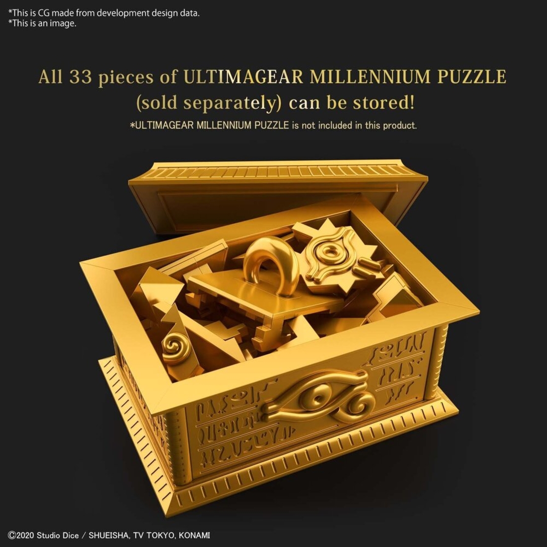 PRE-ORDER: Yu-Gi-Oh Gold Sarcophagus за Millennium Puzzle - Model Kit