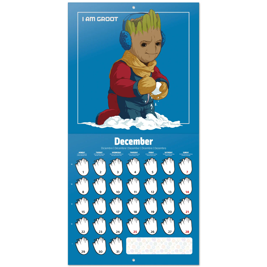 Календар 2025 - Groot