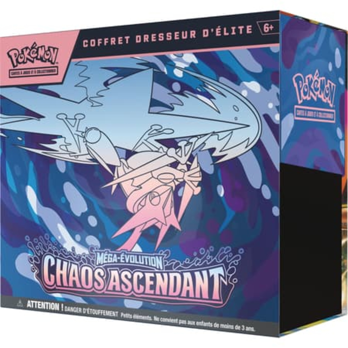 Pokemon TCG - Mega Evolution: Chaos Rising Elite Trainer Box (ФРЕНСКИ ЕЗИК)
