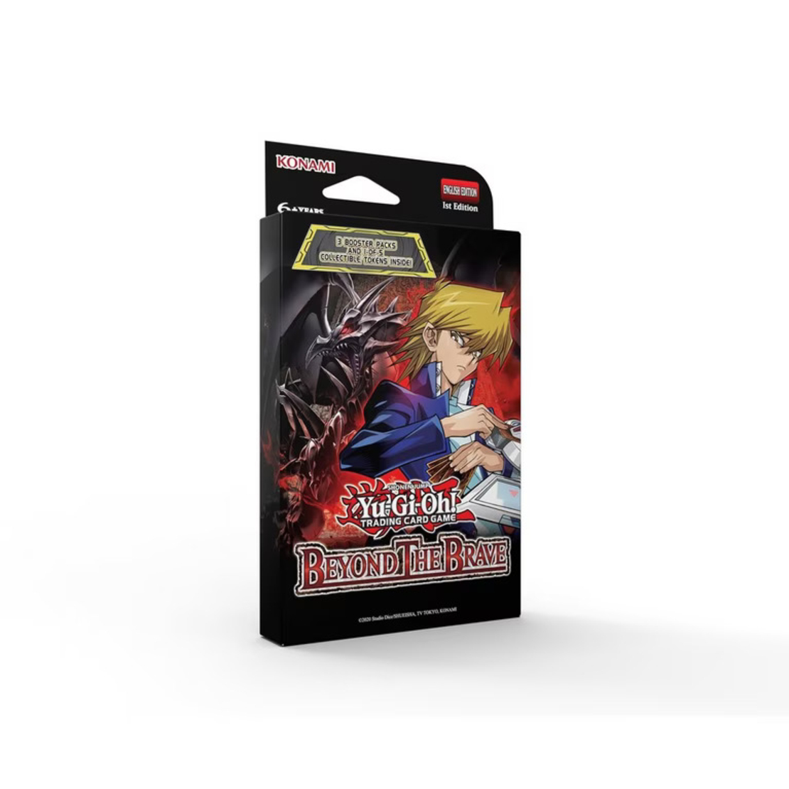PRE-ORDER: Yu-Gi-Oh TCG - Beyond the Brave Tuckbox (3 бустера + 1 токен карта)